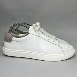 Sam Edelman Women's Size 8.5 Ethyl White Leather Low Top Sneakers